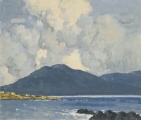 1935- هنري بول أكيل المناظر الطبيعية الساحلية 40