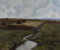 Henry Paul Achill Landscape 1912 canvas print