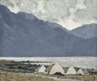 Henry Paul Evening On Killary Bay Ca. 1935 36 canvas print