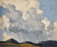 Henry Paul Showery Day Connemara canvas print
