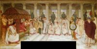 Herter Albert The Appeal Of The Legionary To Caesar Augustus canvas print
