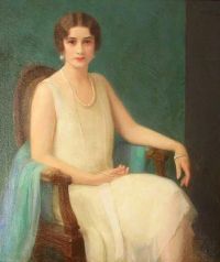Herter Albert Woman With Pearls