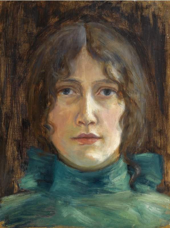 Heyerdahl Hans Portrait Of Tupsy Clement Nee Jebe 1890 canvas print