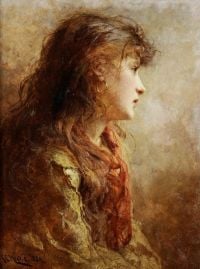 هيكس جورج إلجار فتاة غجرية 1880