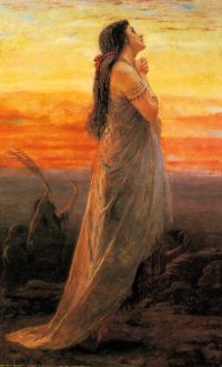 Hicks George Elgar The Lament Of Jephthah S Daughter 1871 canvas print