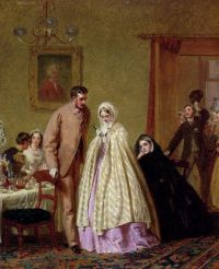 Hicks George Elgar The Wedding Breakfast 1862 canvas print
