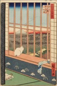 Hiroshige Utagawa Asakusa Ricefields And Torinomachi Festival canvas print