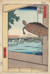 Hiroshige Utagawa Mannen Brücke Fukagawa