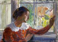 Hirsch Pauli Hanna Girl At The Window