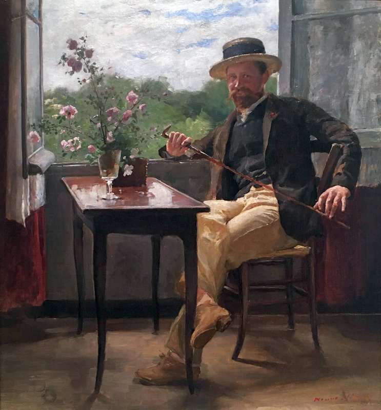 Hirsch Pauli Hanna Portratt Av Georg Pauli 1887 canvas print