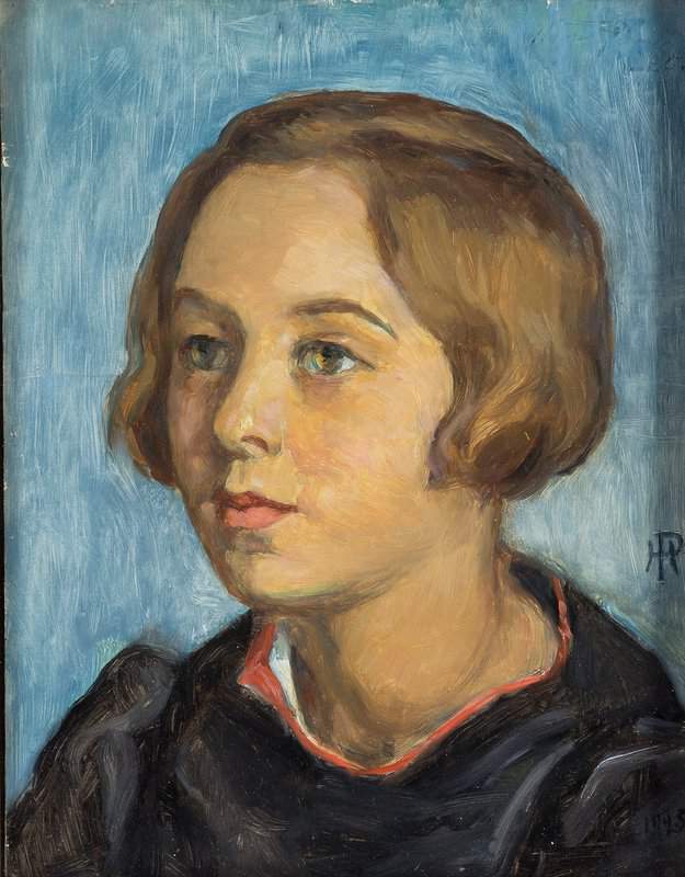 Hirsch Pauli Hanna Portratt Of Agneta Bonnier 1925 canvas print