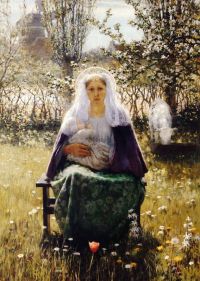 Hitchcock George Blessed Mother 1892