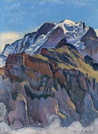 Hodler Ferdinand Das Jungfraumassiv Von Murren Aus 1911