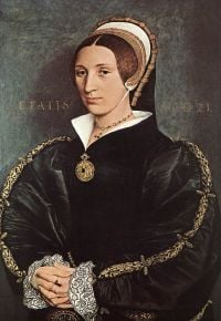 Holbien The Younger Portrait Of Catherine Howard canvas print