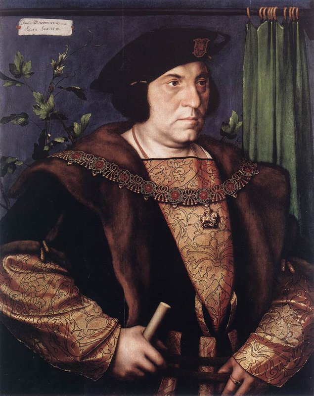 Holbien The Younger Portrait Of Sir Henry Guildford canvas print