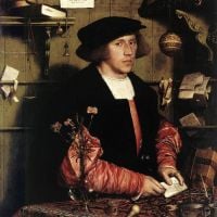 Holbien The Younger Portrait Of The Merchant Georg Gisze