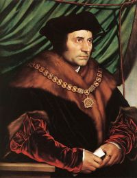 Holbien The Younger Sir Thomas More2 canvas print