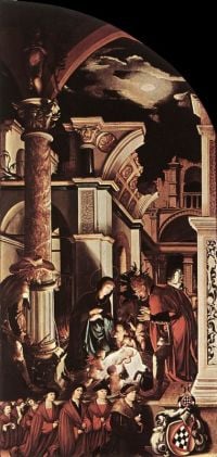 Holbien الأصغر ، الجناح الأيمن Altarpiece Oberried