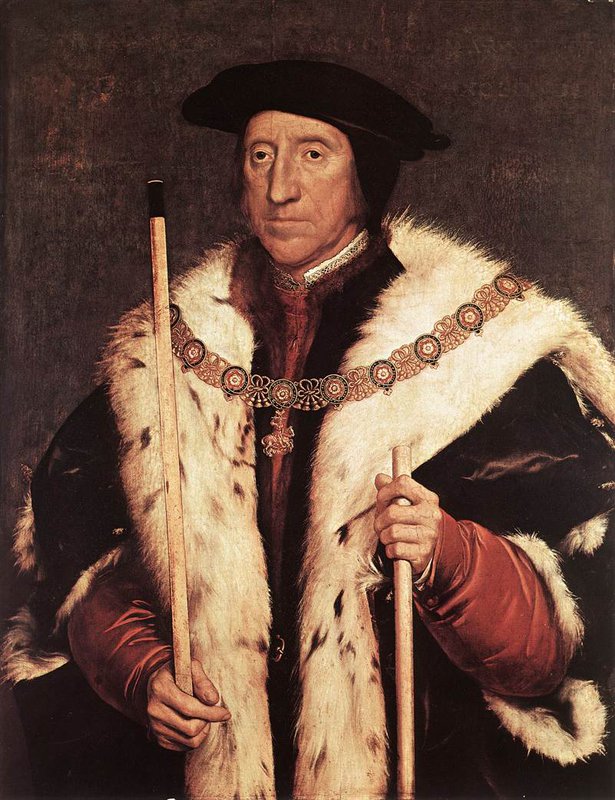 Holbien The Younger Thomas Howard Prince Of Norfolk canvas print