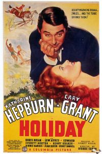 Stampa su tela del poster del film Holiday 1938