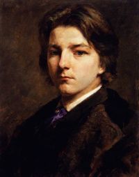Holl Frank Self Portrait 1863