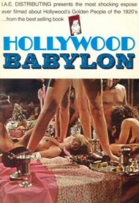 Stampa su tela del poster del film Hollywood Babylon