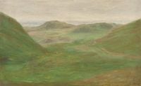 Holsoe Carl Landscape From Mols Jutland canvas print