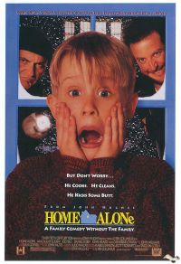 Locandina del film A casa da solo 1990