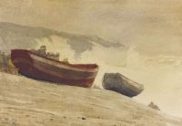 Homer Winslow Sturm an der englischen Küste 1883 Leinwanddruck