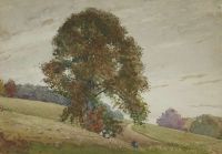 لوحة هوميروس وينسلو The Chestnut Tree 1878