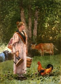 Homer Winslow The Milk Maid 1878