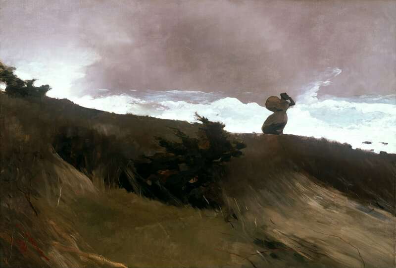 Homer Winslow The West Wind 1891 canvas print