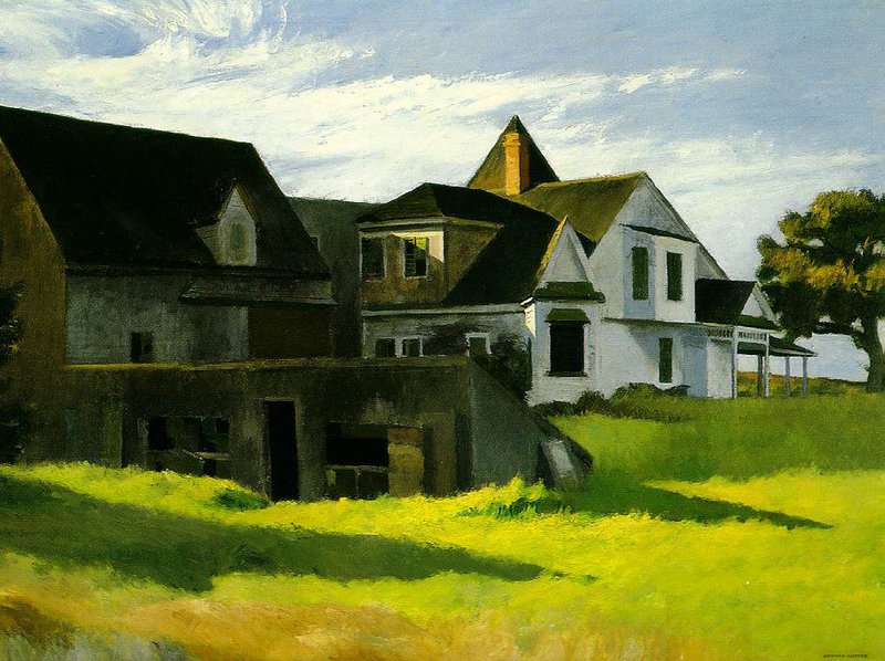 Hopper Cape Cod Afternoon canvas print