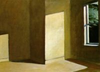 Hopper Sun In An Empty Room canvas print