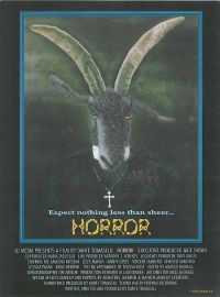 Poster del film Horror 2002 stampa su tela