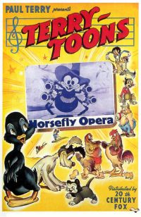 Poster del film Opera 1941 di Horsefly stampa su tela