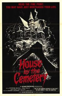 Stampa su tela House By The Cemetery Movie Poster