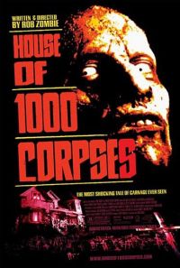 Poster del film House Of A 1000 Corpses stampa su tela