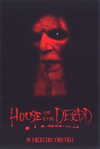 House Of The Dead Teaser Movie Poster canvas print