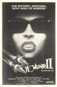 Poster del film Howling II stampa su tela