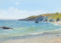 Hughes Arthur Perran Point Cornwall canvas print
