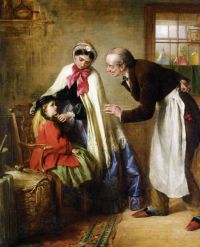 Hughes Edward A First Visit To The Dentist 1866