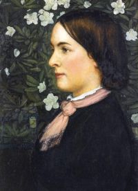 Hughes Edward Robert Mrs Cecelia Bowen Summers 1874 canvas print