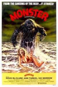 Stampa su tela Humanoids From The Deep Monster Movie Poster