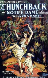 Il gobbo di Notre Dame The 1923 1a3 Movie Poster stampa su tela