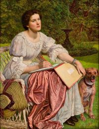Hunt William Holman Miss Gladys M. Holman Hunt 1893 94 canvas print