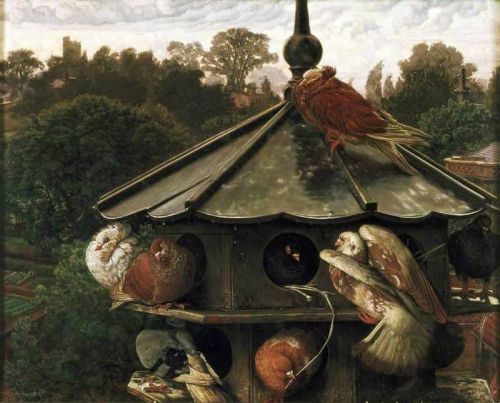 Hunt William Holman The Festival Of St. Swithin Or The Dovecote 1875 canvas print