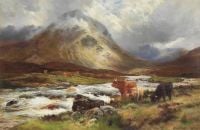 Hurt Louis Bosworth A Spate In Glen Sligachan Skye canvas print