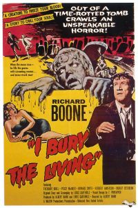 I Bury The Living 1958 영화 포스터