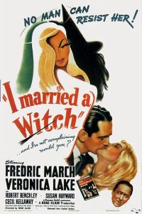 Stampa su tela I Married A Witch 1942 Movie Poster